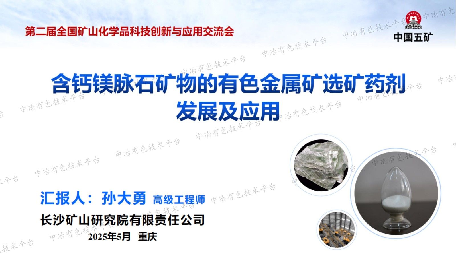 含鈣鎂脈石礦物的有色金屬礦選礦藥劑 發(fā)展及應(yīng)用